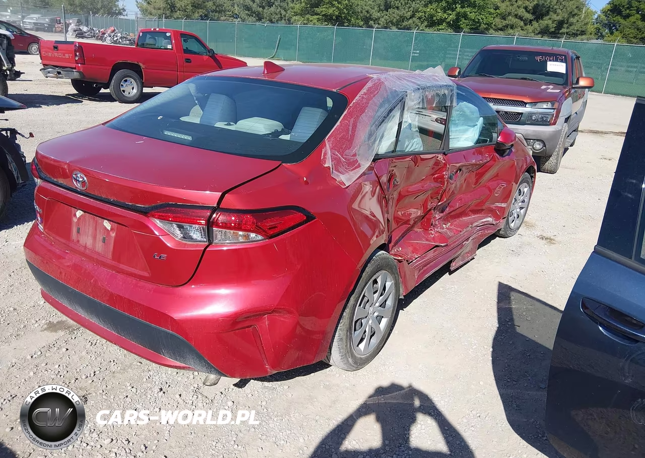 2020 Toyota Corolla Le VIN:5YFEPRAE0LP110895 - 4