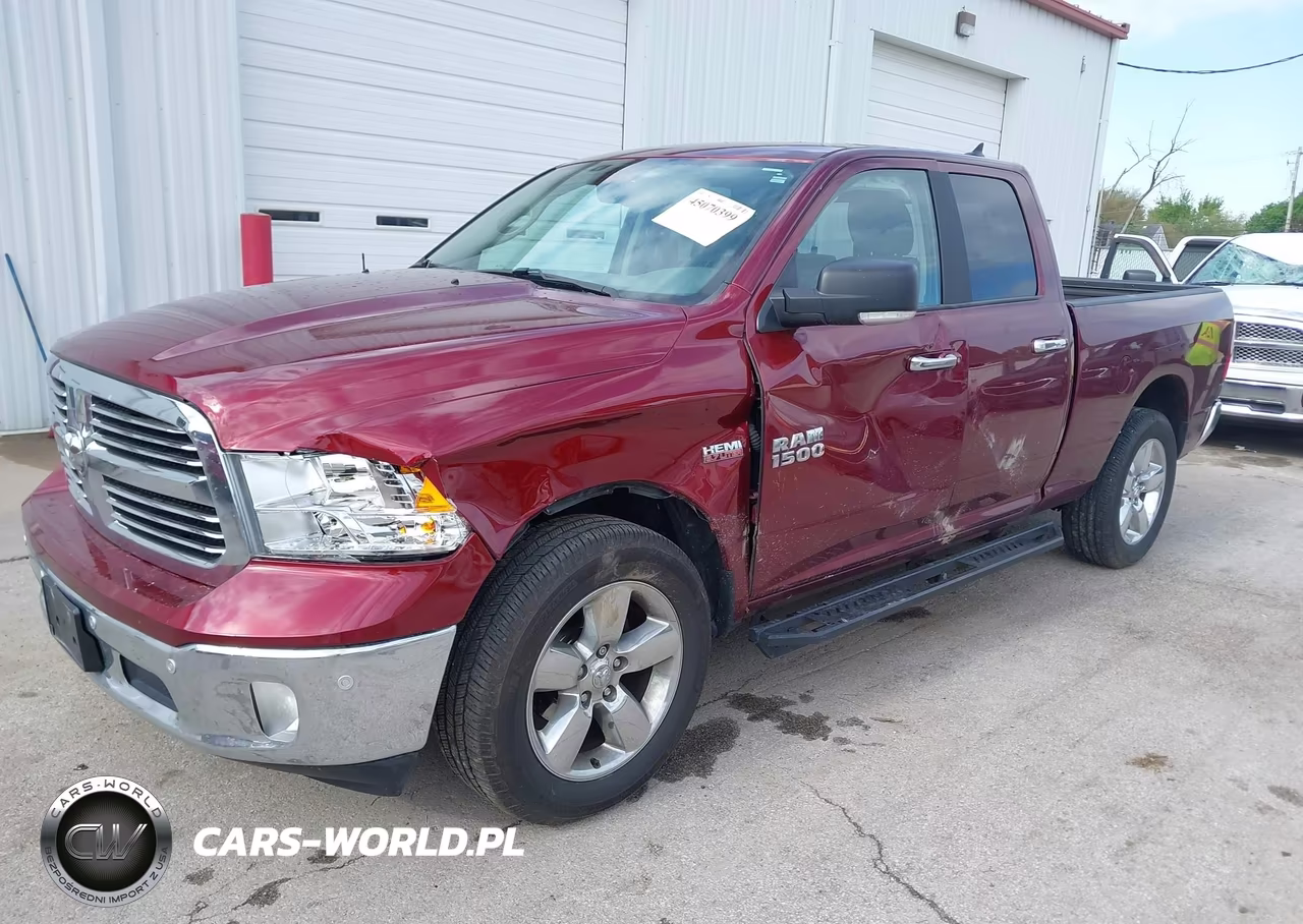 2017 Ram 1500 Big Horn 4X4 6'4 Box VIN:1C6RR7GT1HS759351 - 2