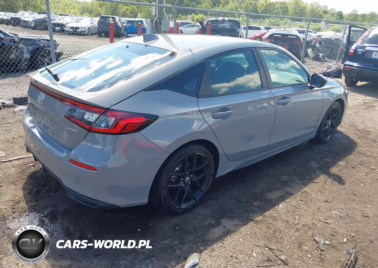 2025 Honda Civic Sedan Sport VIN:19XFL2H85SE036963 - 4