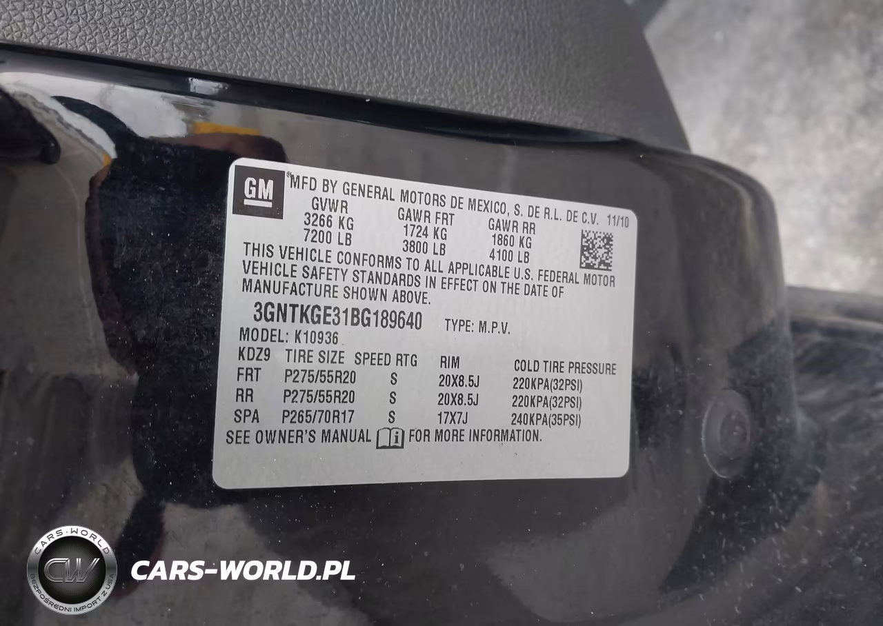 2011 Chevrolet Avalanche 1500 Ltz VIN:3GNTKGE31BG189640 - 9