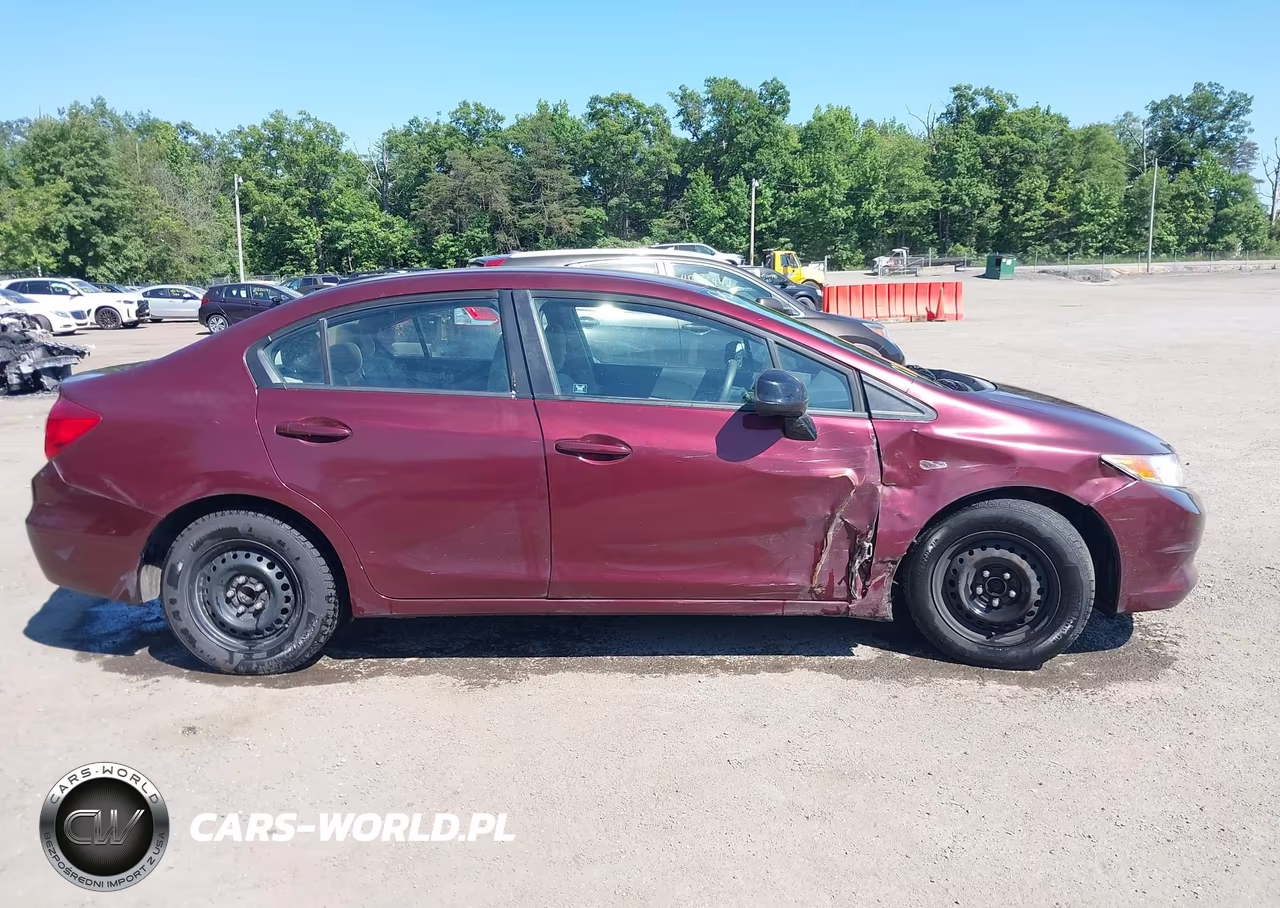 2012 Honda Civic Lx VIN:2HGFB2F57CH564930 - 13
