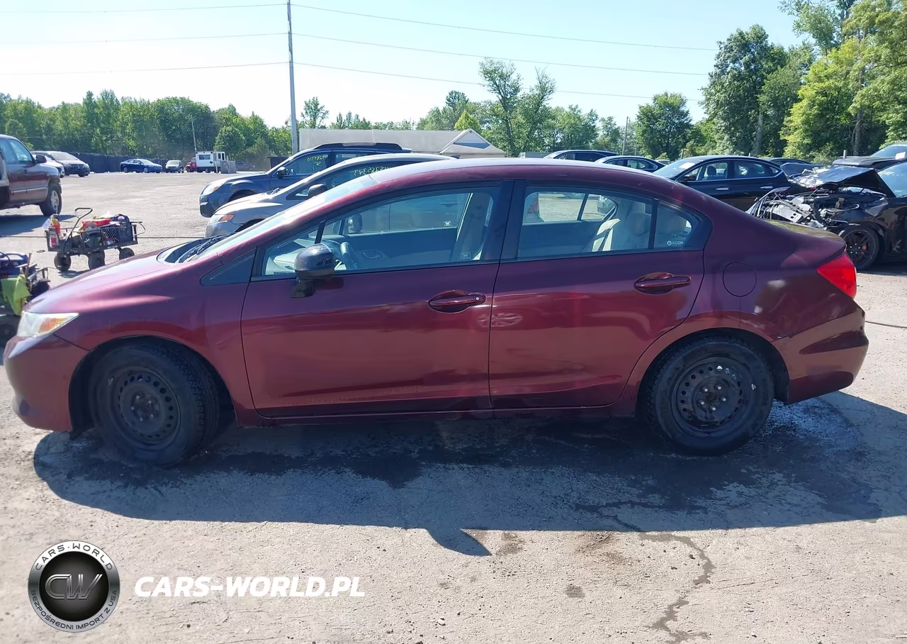 2012 Honda Civic Lx VIN:2HGFB2F57CH564930 - 14