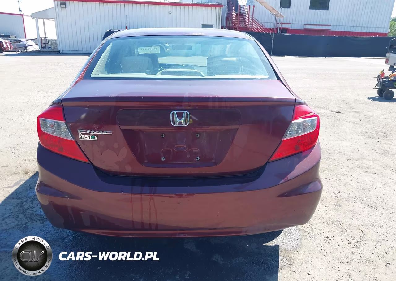2012 Honda Civic Lx VIN:2HGFB2F57CH564930 - 16