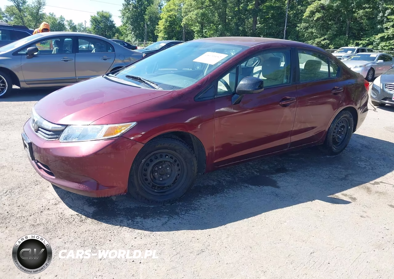 2012 Honda Civic Lx VIN:2HGFB2F57CH564930 - 2