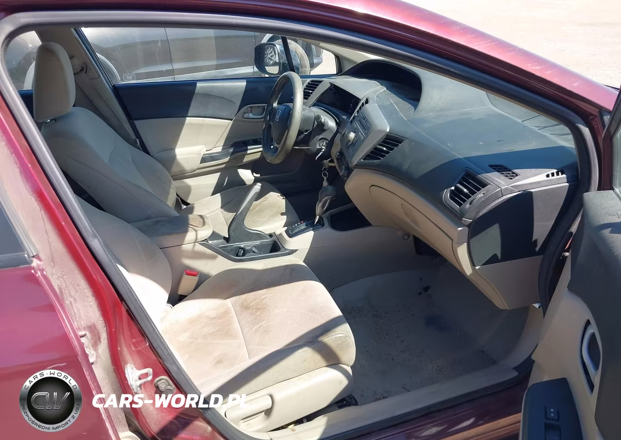 2012 Honda Civic Lx VIN:2HGFB2F57CH564930 - 5