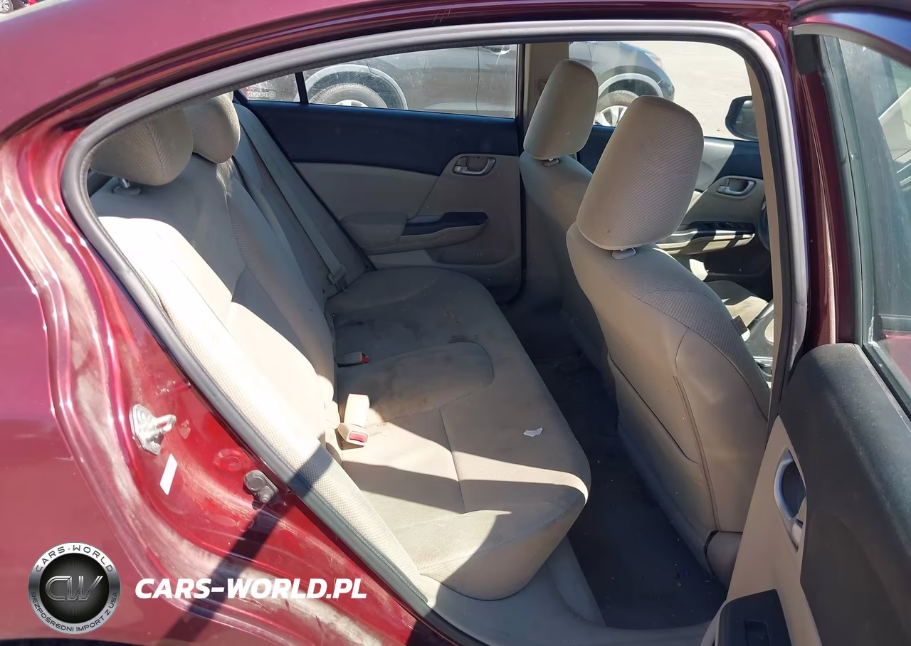 2012 Honda Civic Lx VIN:2HGFB2F57CH564930 - 8