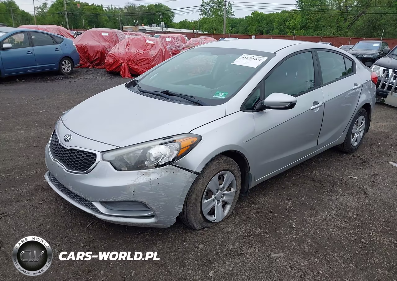 2014 Kia Forte Lx VIN:KNAFK4A66E5215078 - 2