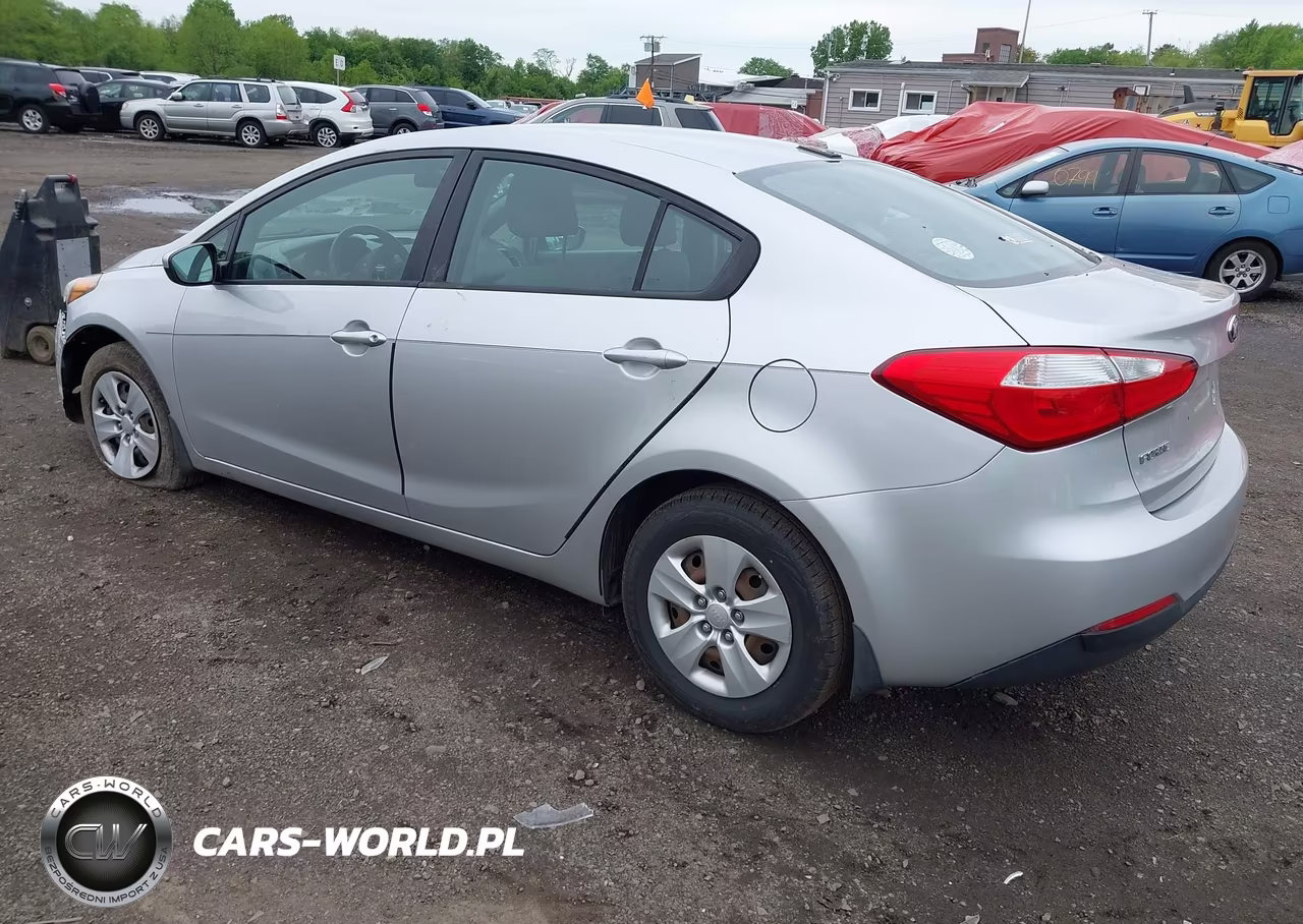 2014 Kia Forte Lx VIN:KNAFK4A66E5215078 - 3