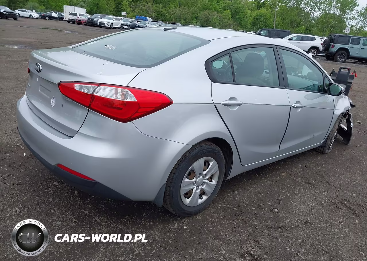 2014 Kia Forte Lx VIN:KNAFK4A66E5215078 - 4