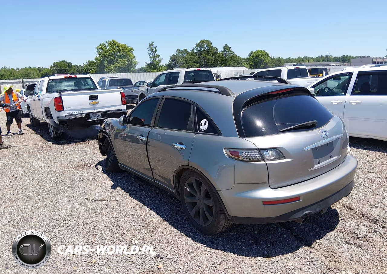 2005 Infiniti Fx35 VIN:JNRAS08U05X102953 - 3