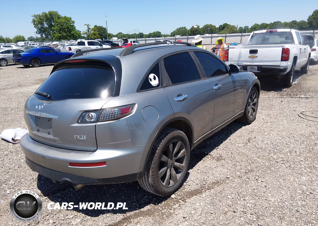 2005 Infiniti Fx35 VIN:JNRAS08U05X102953 - 4