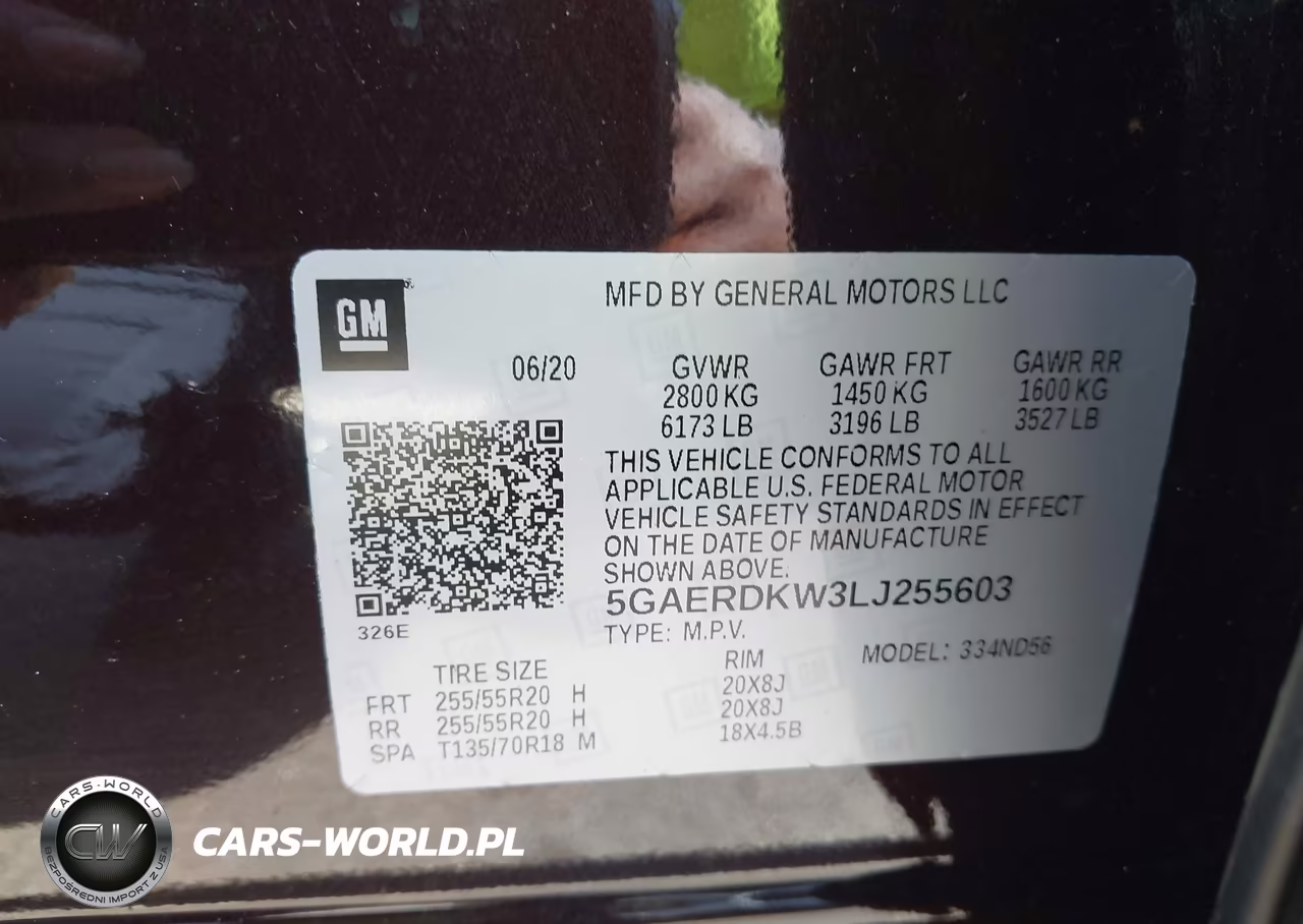 2020 Buick Enclave Fwd Avenir VIN:5GAERDKW3LJ255603 - 9