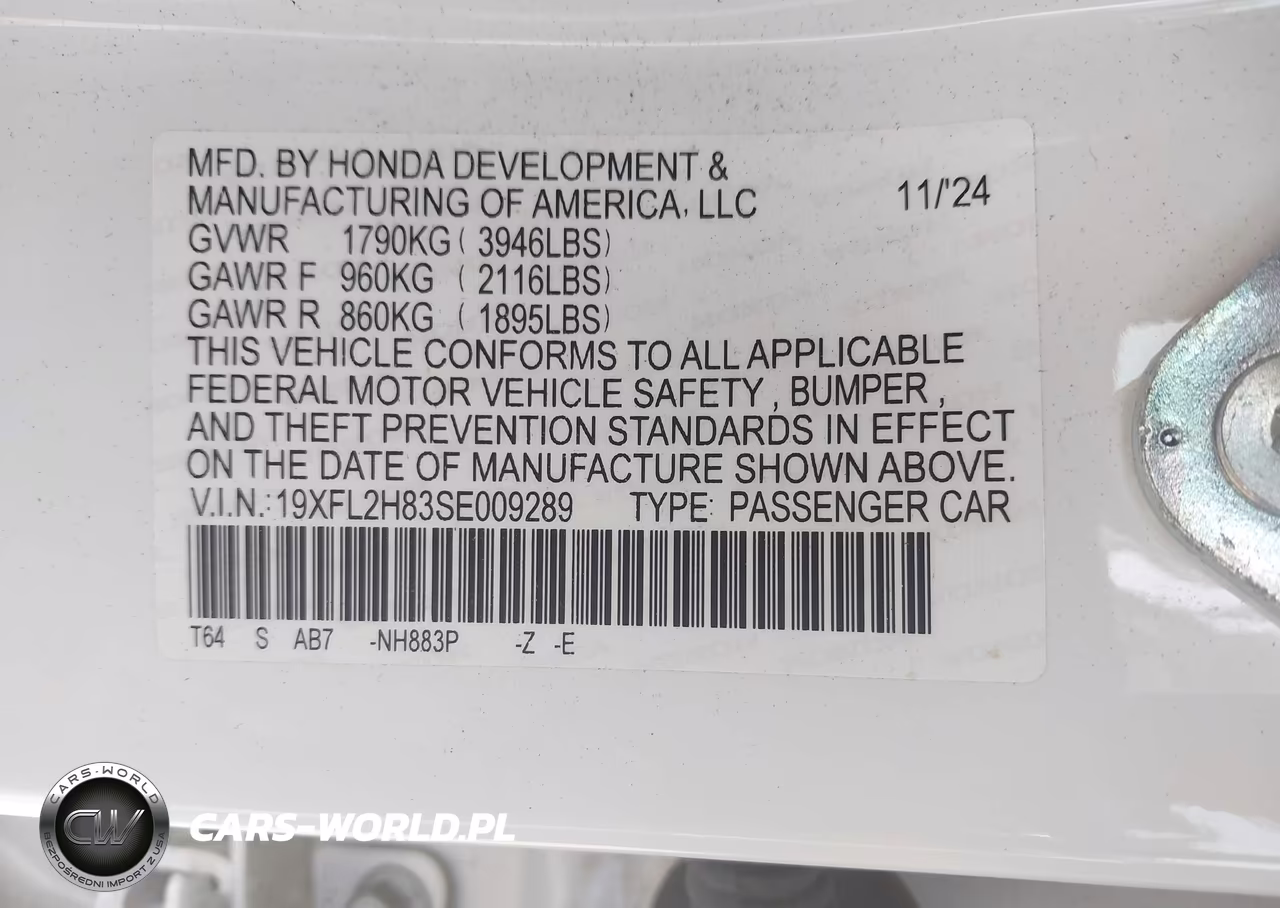 2025 Honda Civic Sedan Sport VIN:19XFL2H83SE009289 - 9