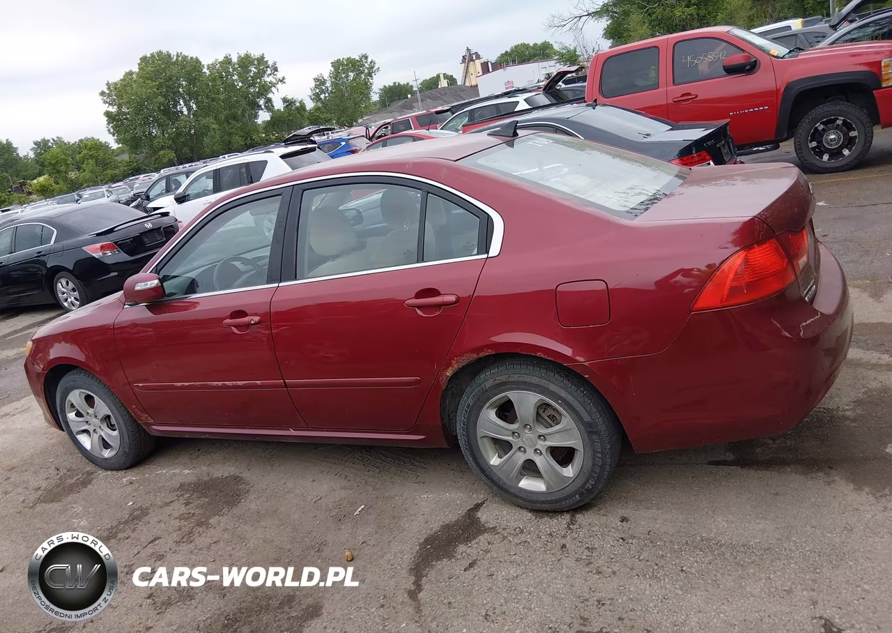 2009 Kia Optima Lx VIN:KNAGE228895321313 - 14