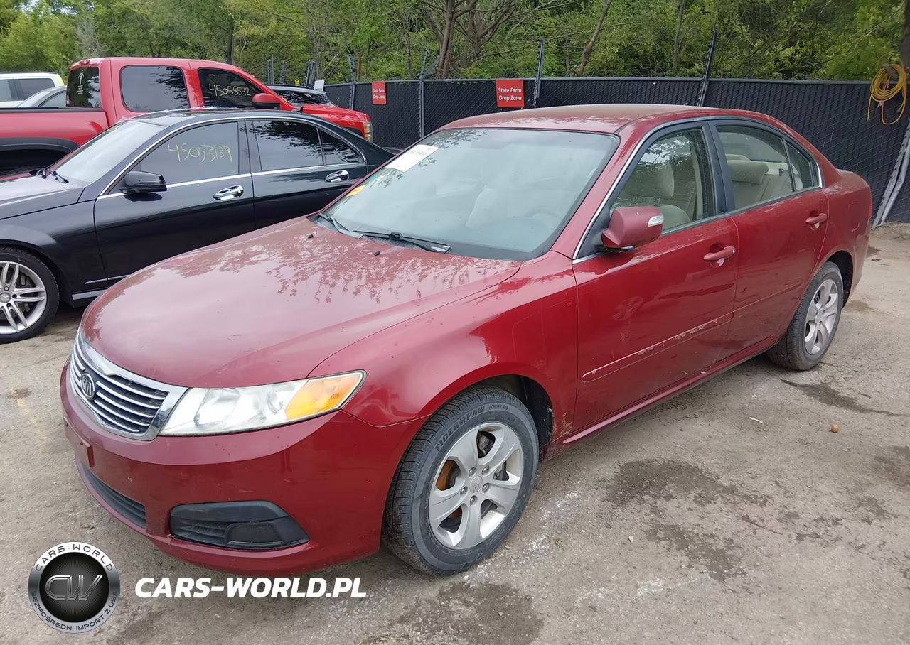 2009 Kia Optima Lx VIN:KNAGE228895321313 - 2