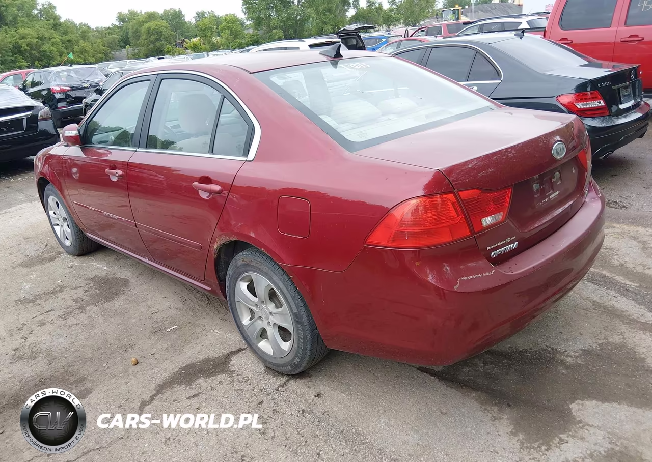 2009 Kia Optima Lx VIN:KNAGE228895321313 - 3
