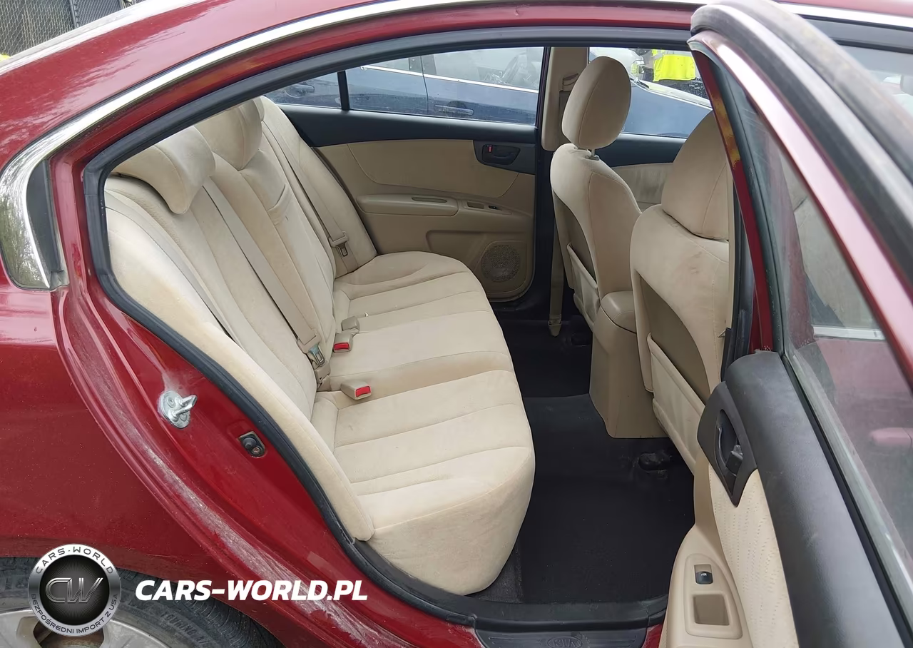 2009 Kia Optima Lx VIN:KNAGE228895321313 - 8