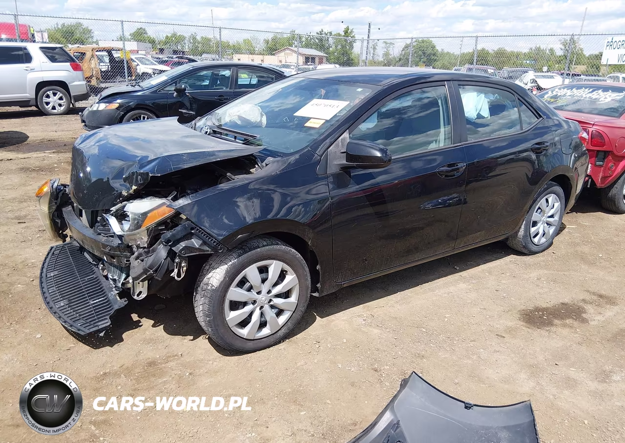 2016 Toyota Corolla Le VIN:5YFBURHE3GP521702 - 2