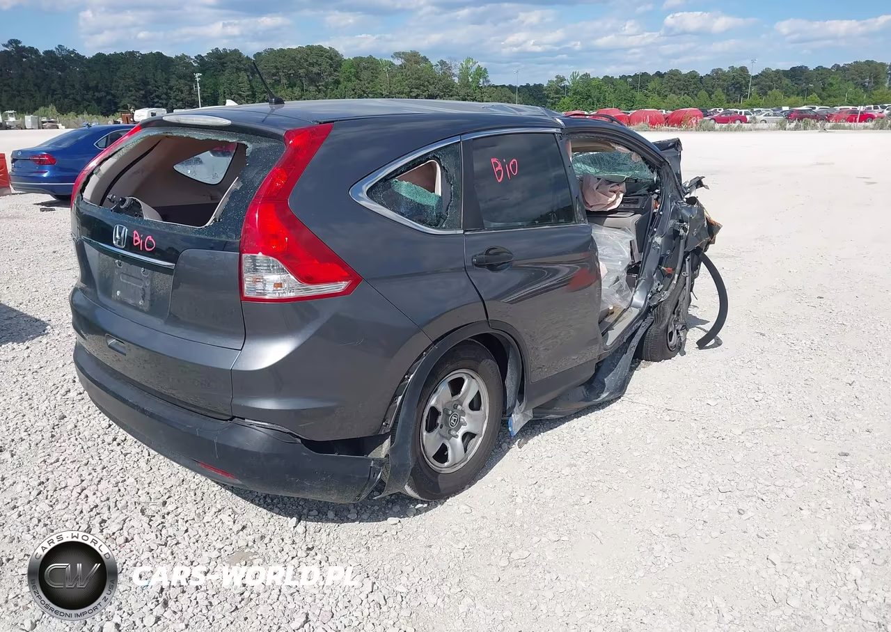 2013 Honda Cr-V Lx VIN:3CZRM3H34DG702118 - 4