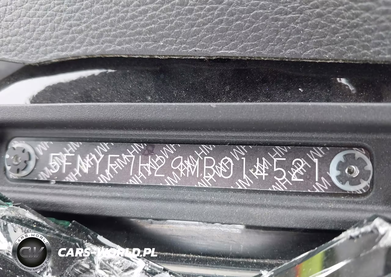 2021 Honda Passport 2Wd Sport VIN:5FNYF7H29MB014521 - 9