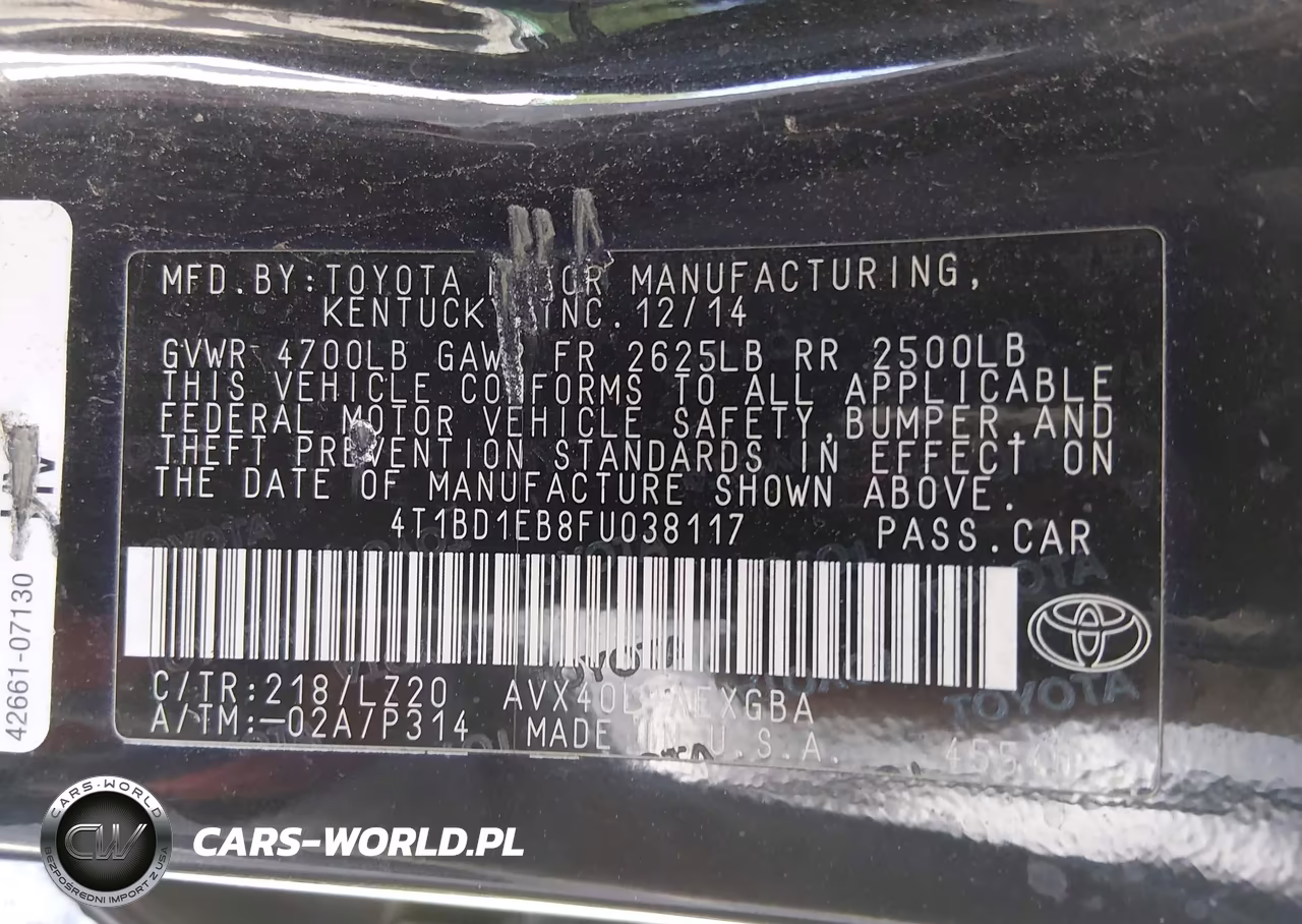 2015 Toyota Avalon Hybrid Xle Premium VIN:4T1BD1EB8FU038117 - 9