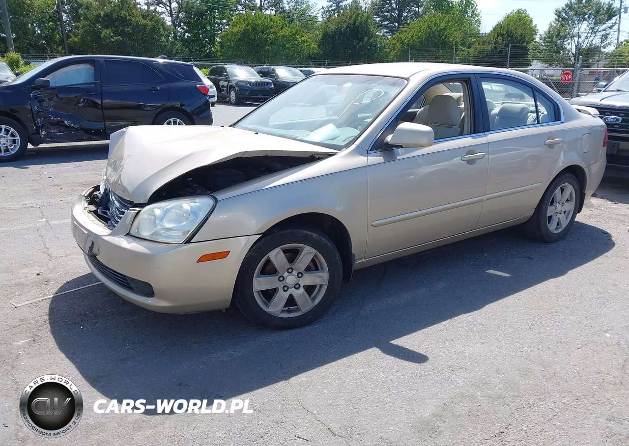2007 Kia Optima Lx VIN:KNAGE123475146277 - 2
