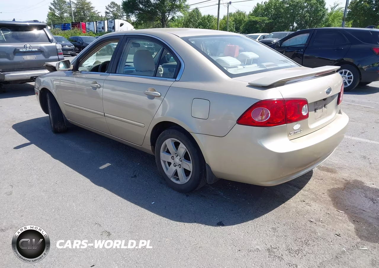 2007 Kia Optima Lx VIN:KNAGE123475146277 - 3