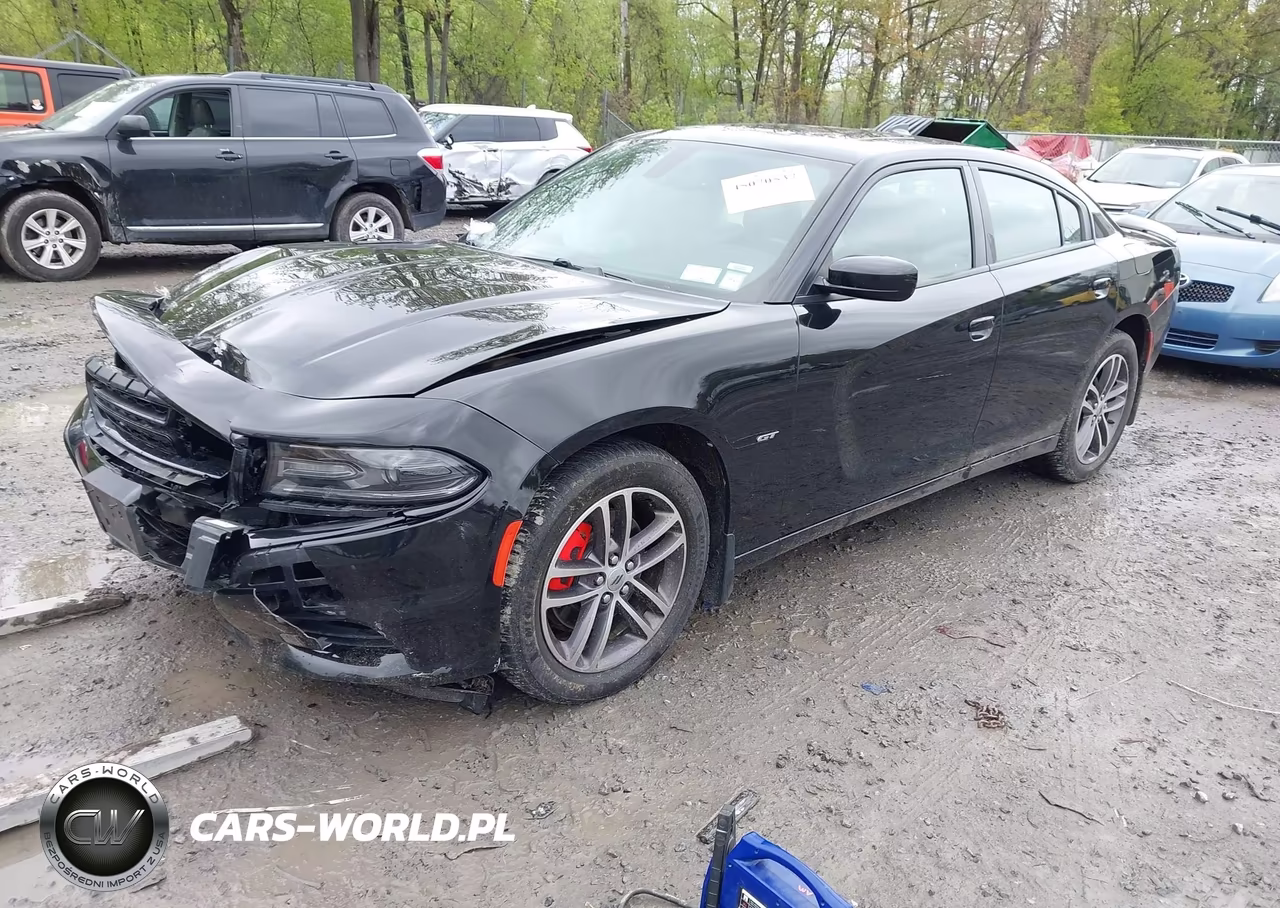 2018 Dodge Charger Gt Awd VIN:2C3CDXJG0JH198053 - 2