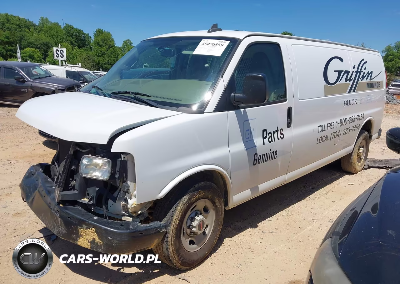2017 GMC Savana 2500 Work Van VIN:1GTW7BFF3H1190637 - 2