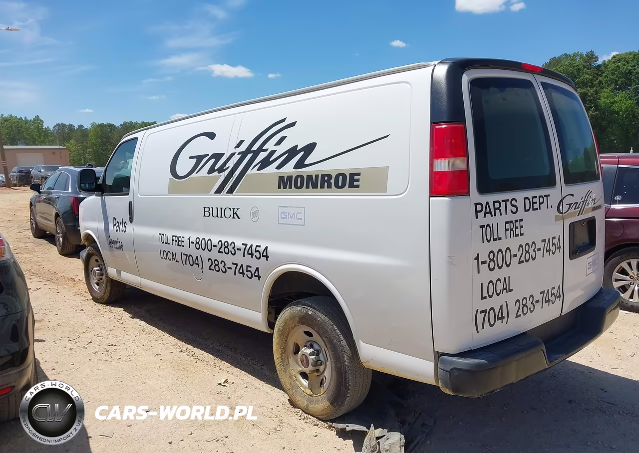 2017 GMC Savana 2500 Work Van VIN:1GTW7BFF3H1190637 - 3