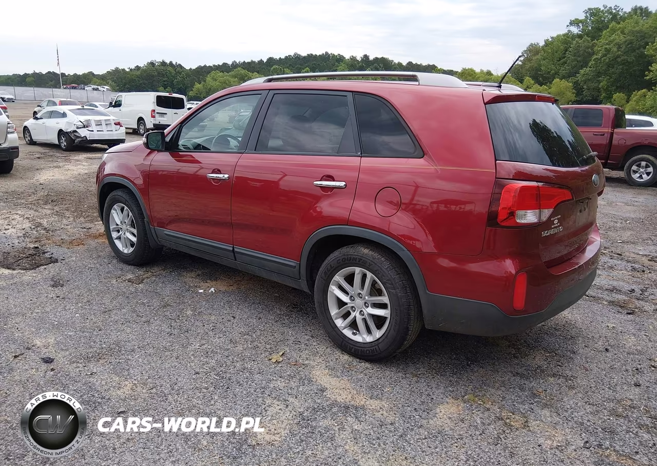 2014 Kia Sorento Lx VIN:5XYKT4A60EG437329 - 3