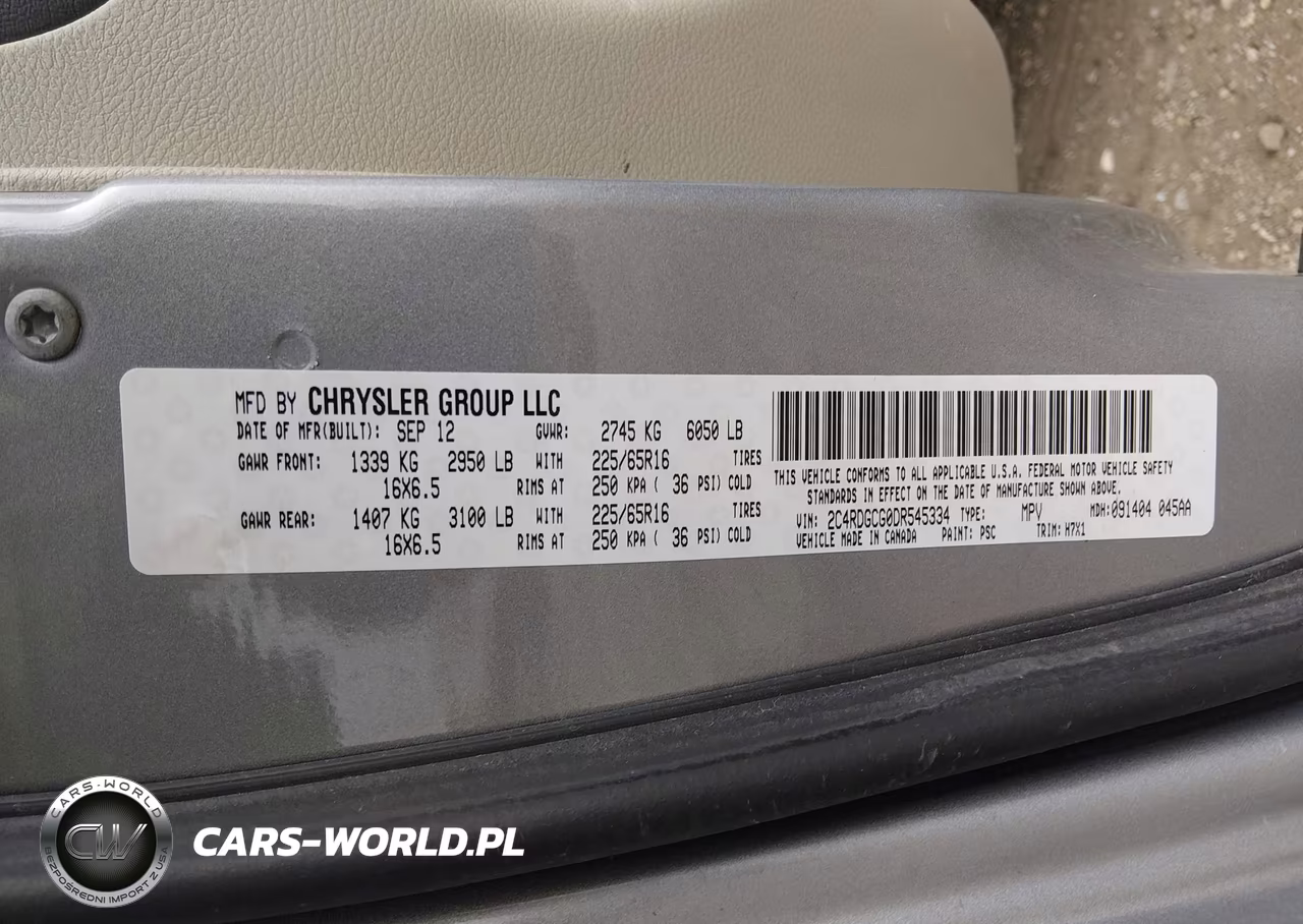 2013 Dodge Grand Caravan Sxt VIN:2C4RDGCG0DR545334 - 9