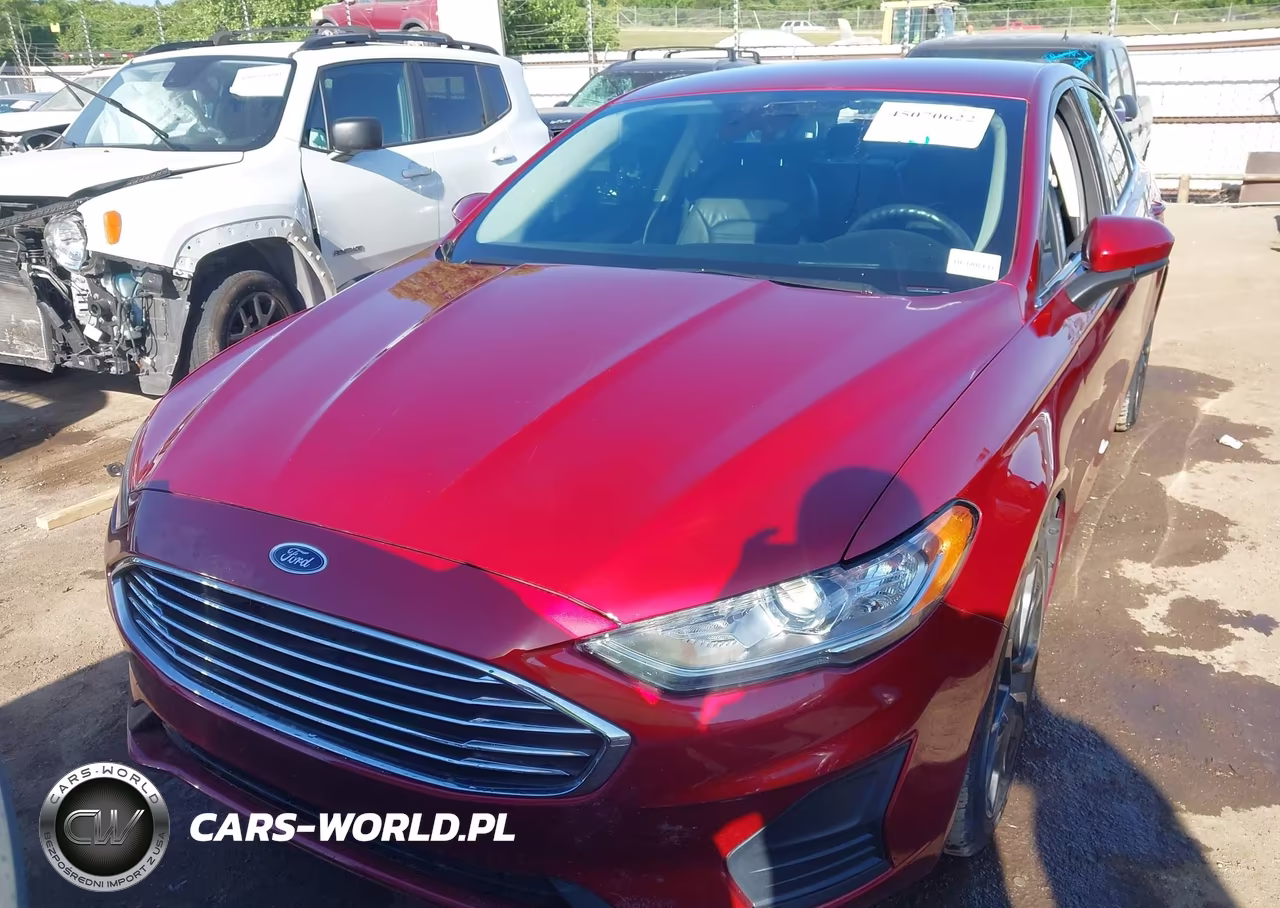 2019 Ford Fusion Se VIN:3FA6P0HD6KR133013 - 13