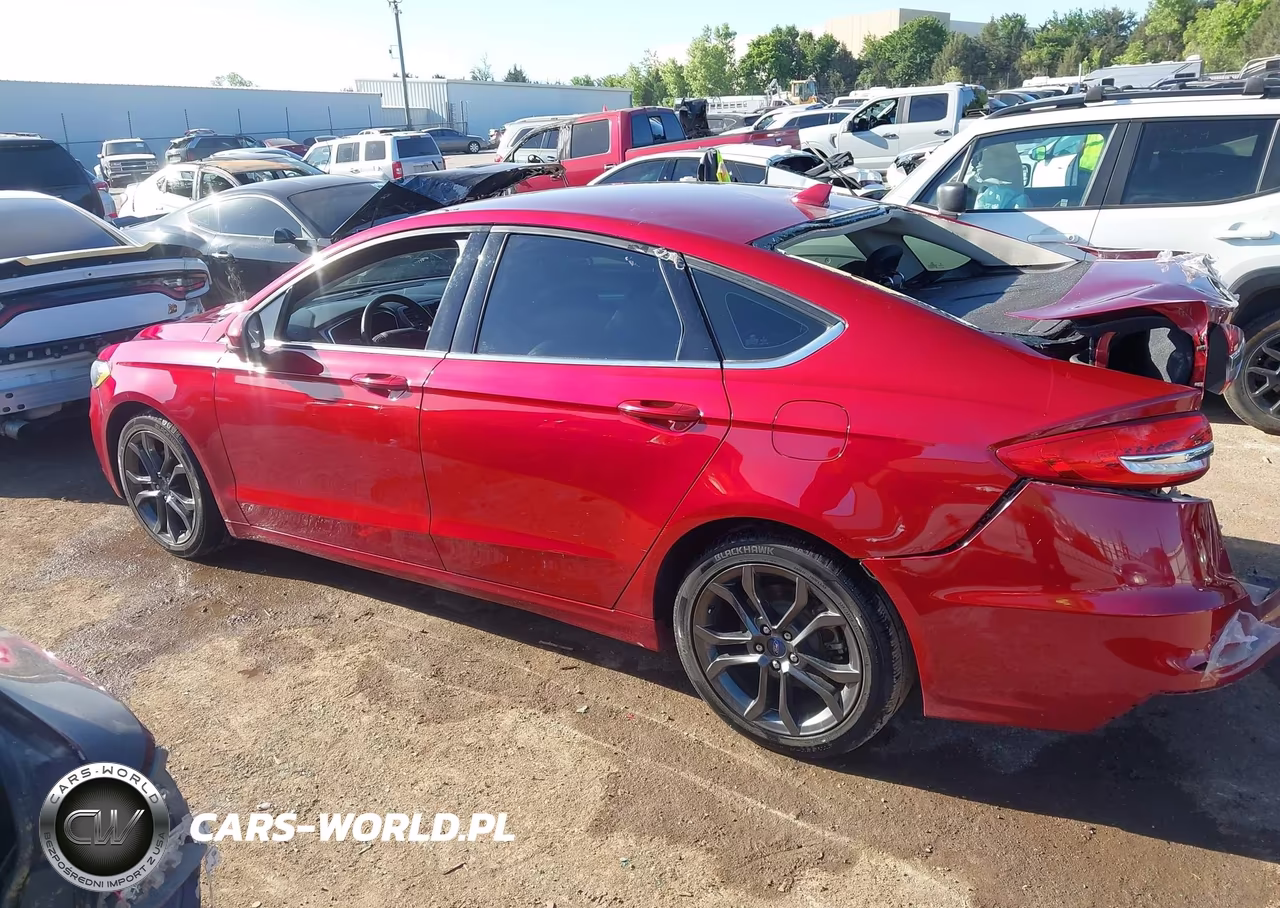 2019 Ford Fusion Se VIN:3FA6P0HD6KR133013 - 15