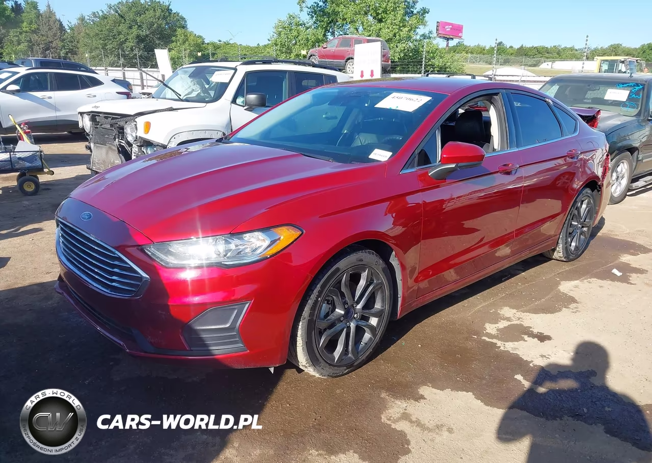 2019 Ford Fusion Se VIN:3FA6P0HD6KR133013 - 2
