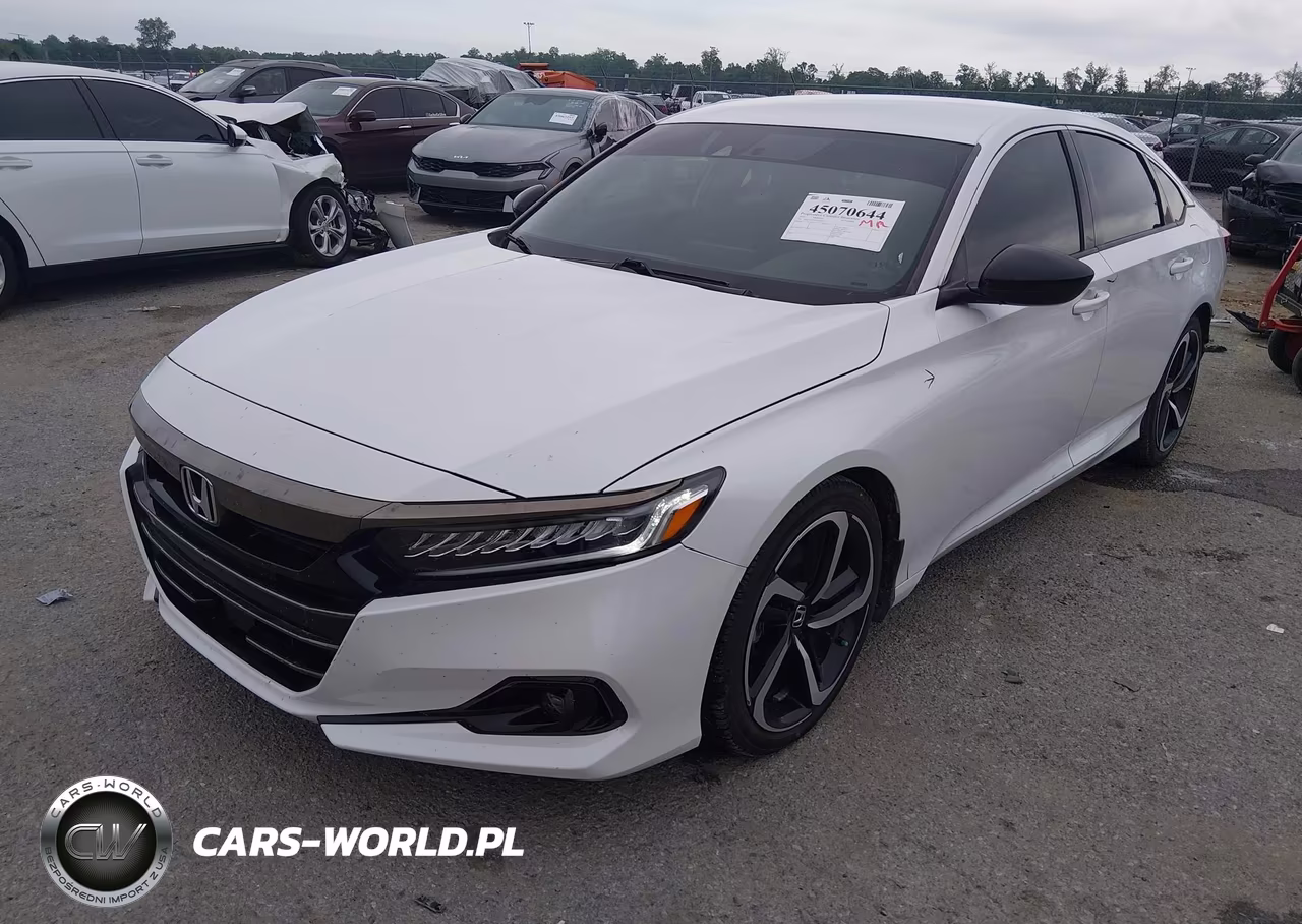 2022 Honda Accord Sport VIN:1HGCV1F35NA096619 - 2