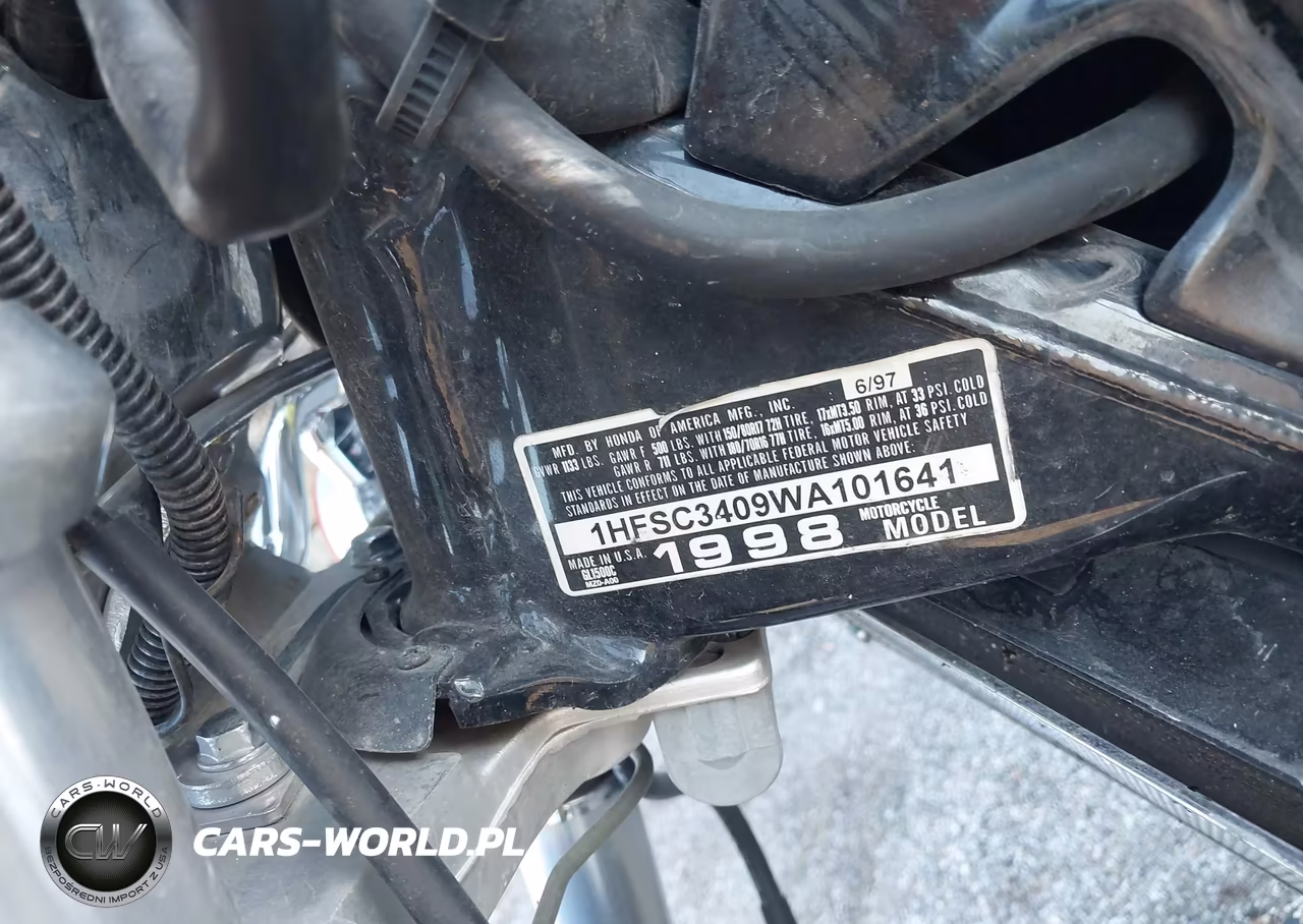 1998 Honda Gl1500 C-2 VIN:1HFSC3409WA101641 - 10