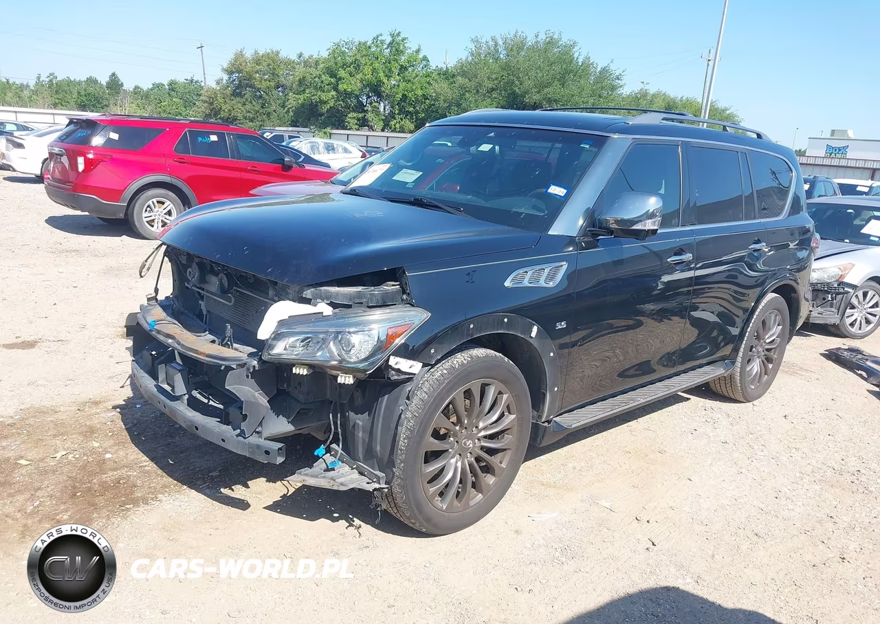 2017 Infiniti Qx80 Limited VIN:JN8AZ2NEXH9157329 - 2