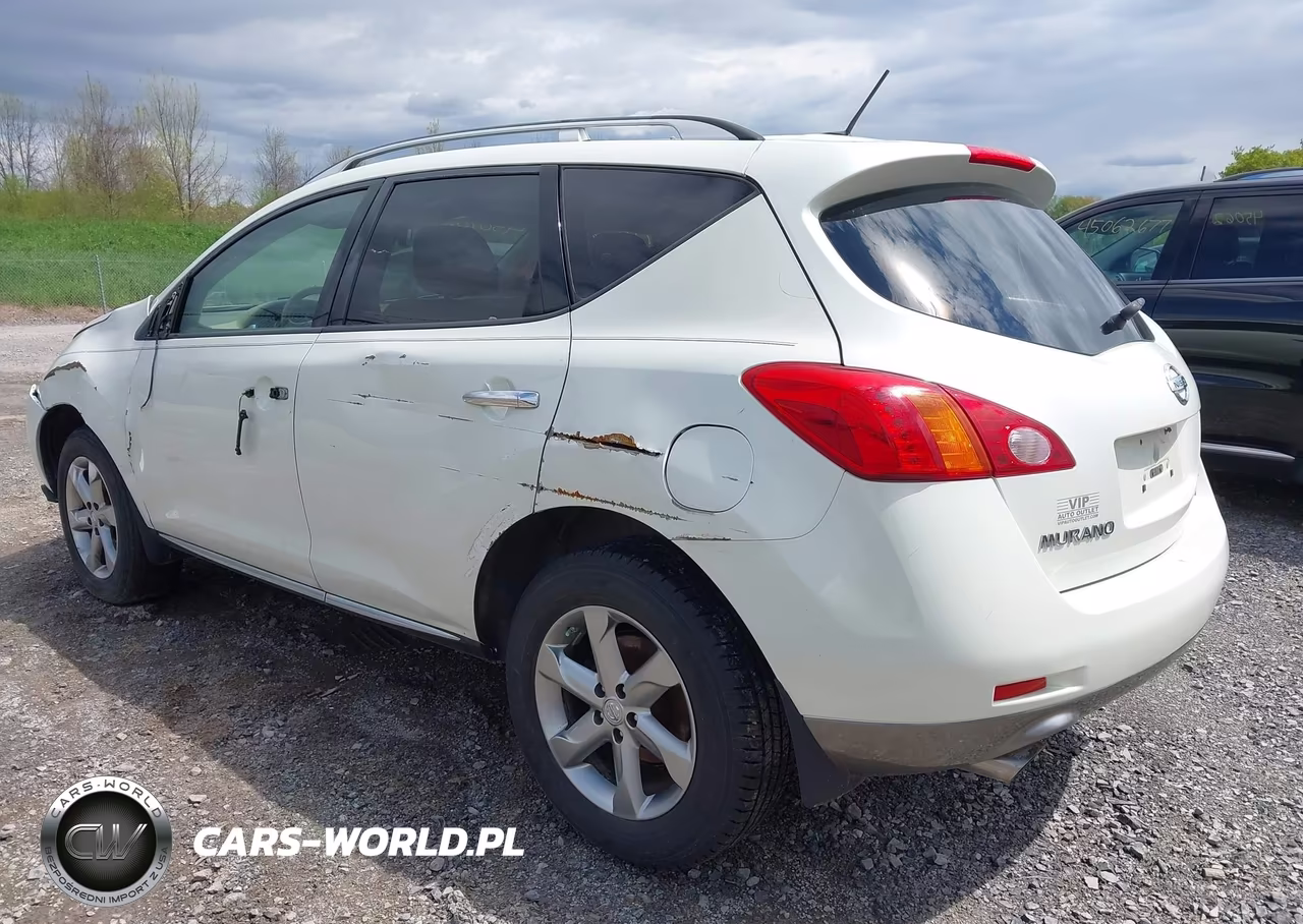 2009 Nissan Murano Sl VIN:JN8AZ18W79W206164 - 3