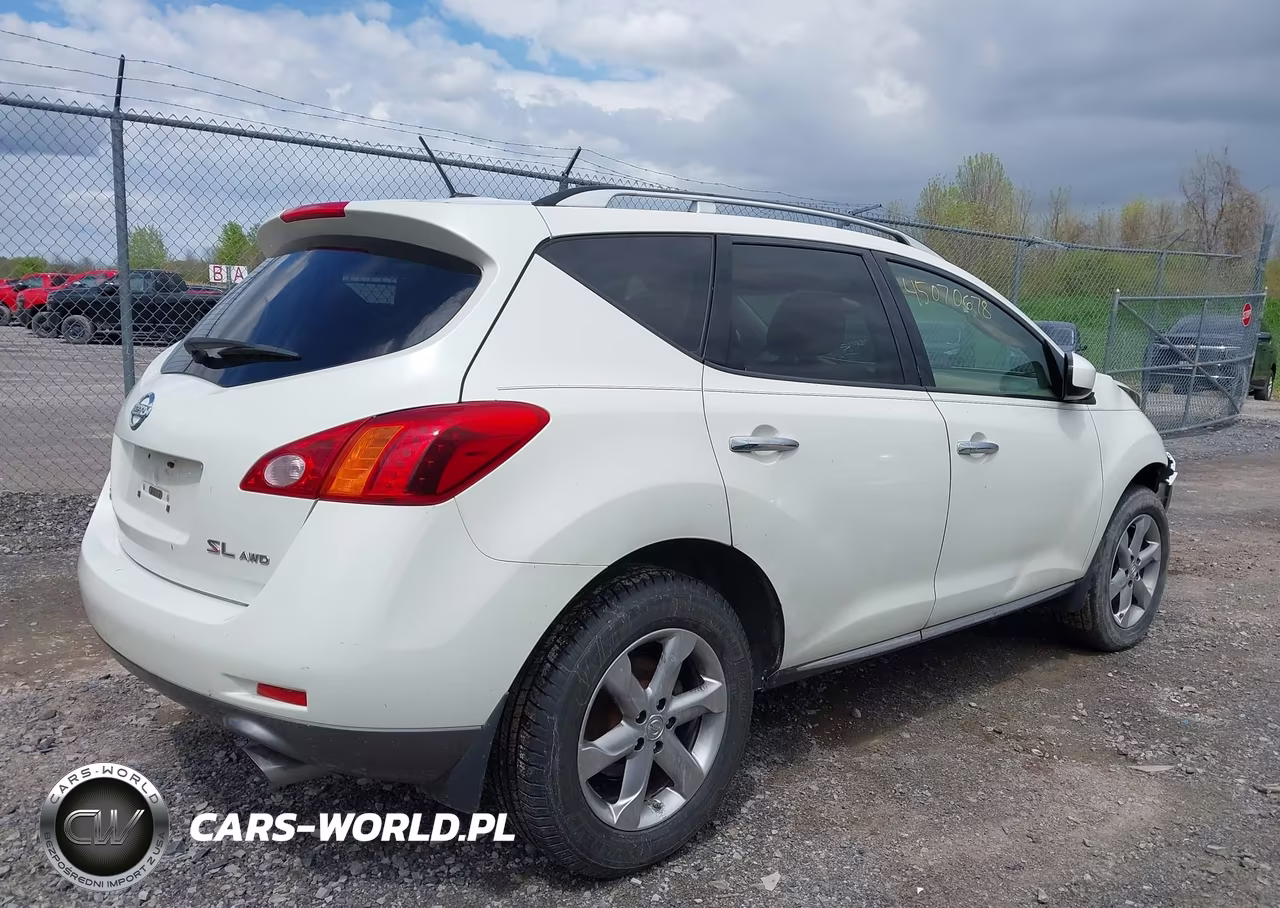 2009 Nissan Murano Sl VIN:JN8AZ18W79W206164 - 4