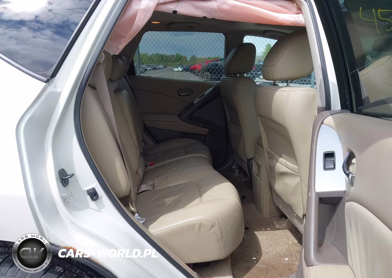 2009 Nissan Murano Sl VIN:JN8AZ18W79W206164 - 8