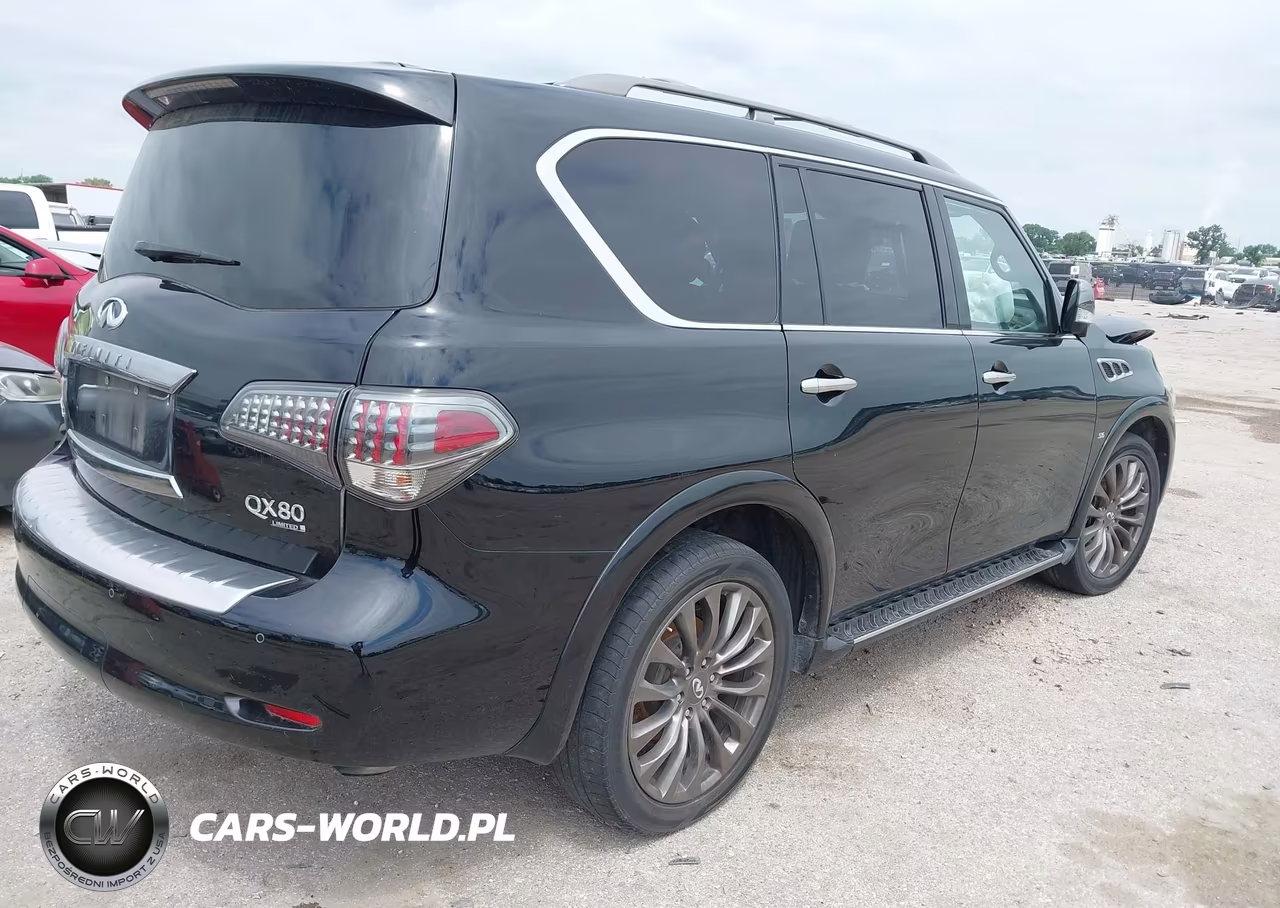 2017 Infiniti Qx80 Limited VIN:JN8AZ2NE8H9161041 - 4