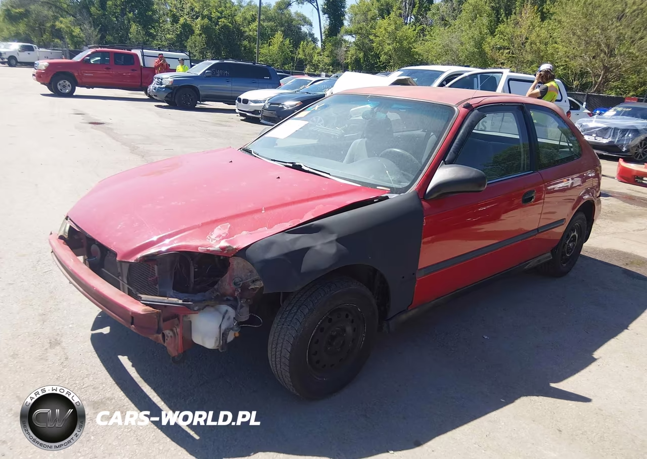 1996 Honda Civic Cx VIN:2HGEJ642XTH123680 - 2