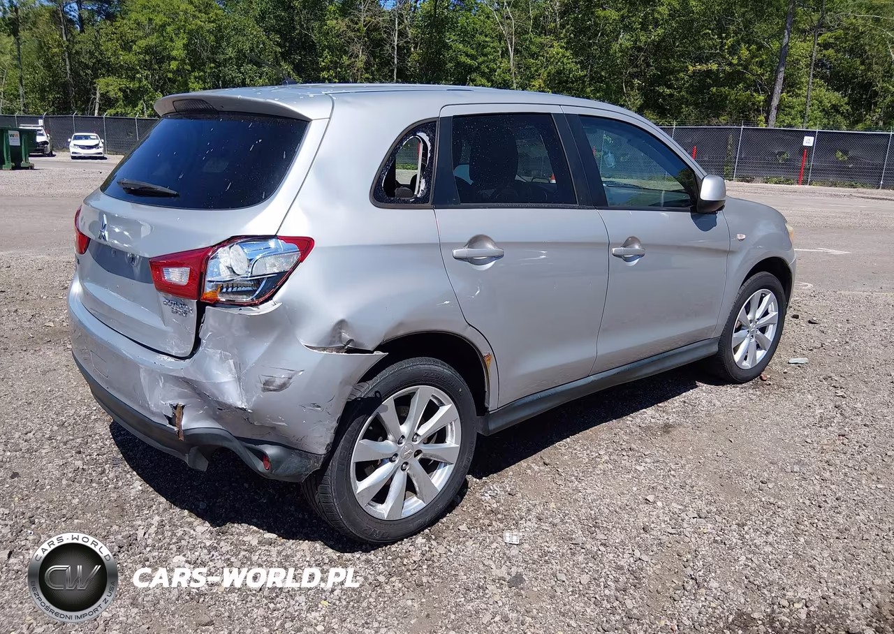 2013 Mitsubishi Outlander Sport Es VIN:4A4AR3AU8DE013366 - 4