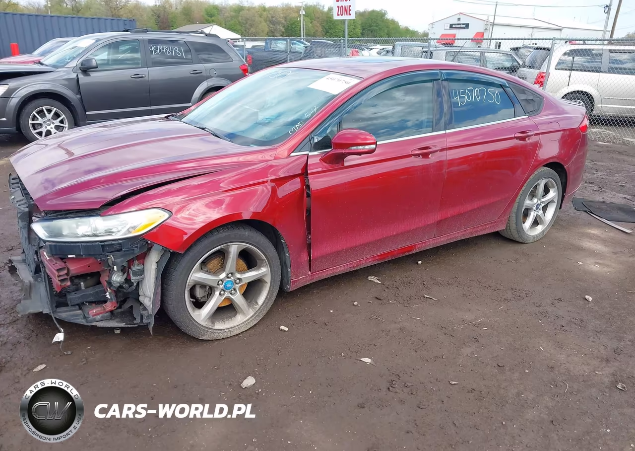 2013 Ford Fusion Se VIN:3FA6P0HR6DR206184 - 2