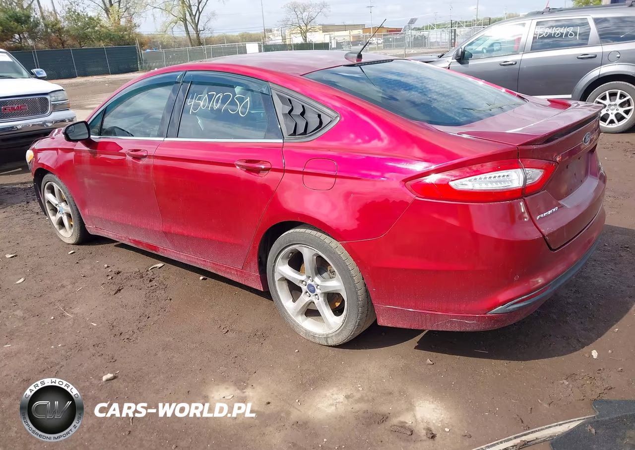 2013 Ford Fusion Se VIN:3FA6P0HR6DR206184 - 3
