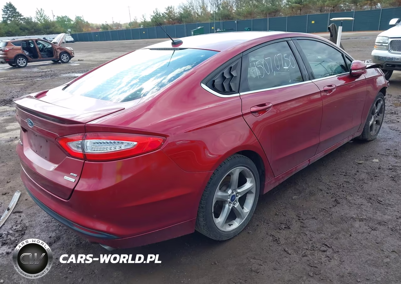 2013 Ford Fusion Se VIN:3FA6P0HR6DR206184 - 4