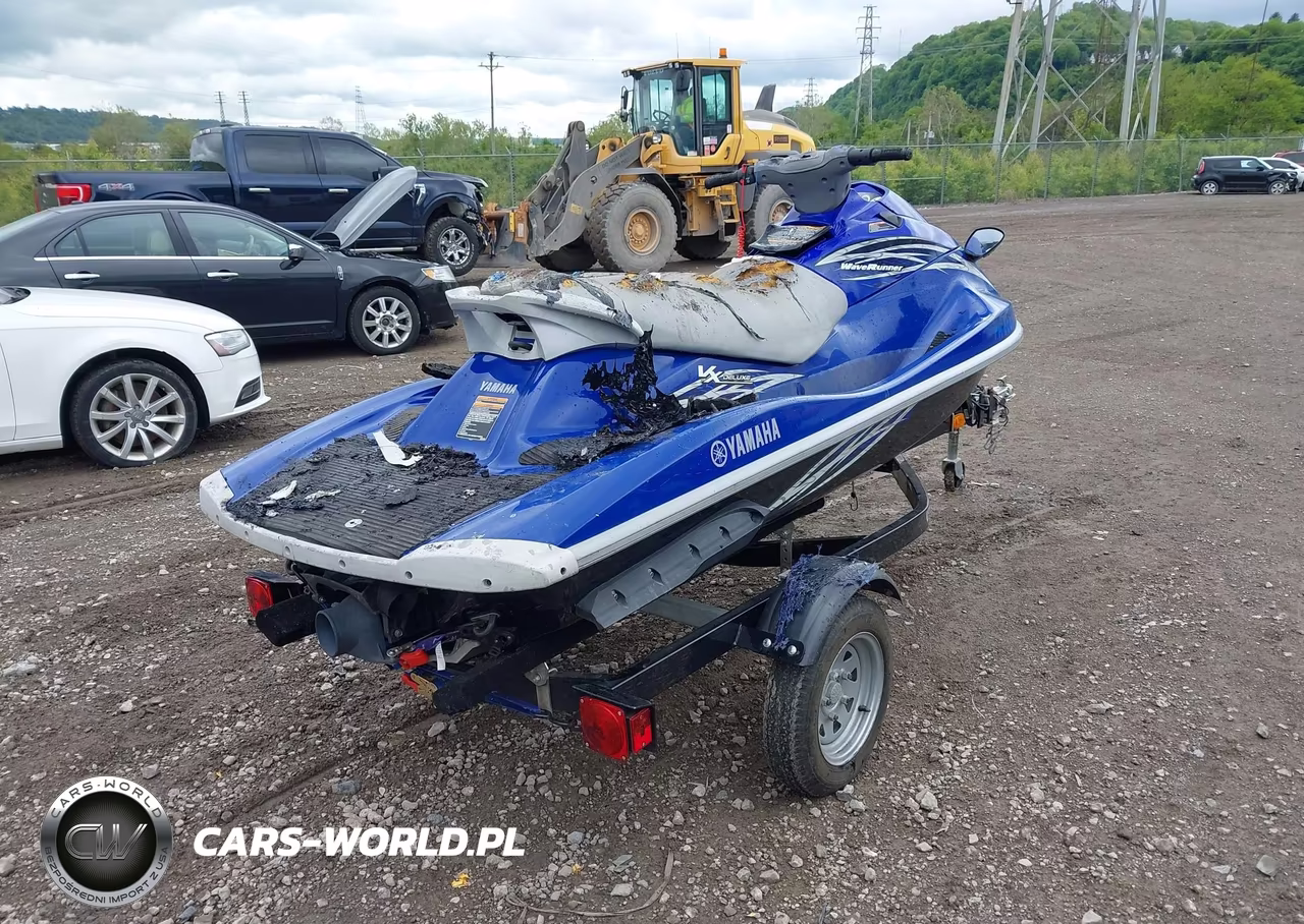 2009 Yamaha Vx Deluxe VIN:5KTWS14189F565761 - 4
