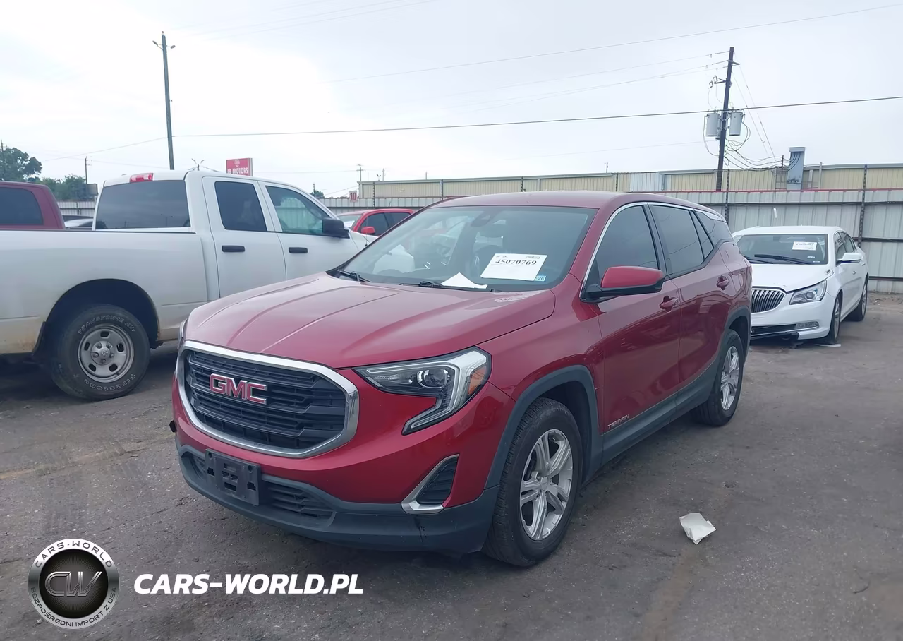 2020 GMC Terrain Fwd Sle VIN:3GKALMEVXLL141077 - 2