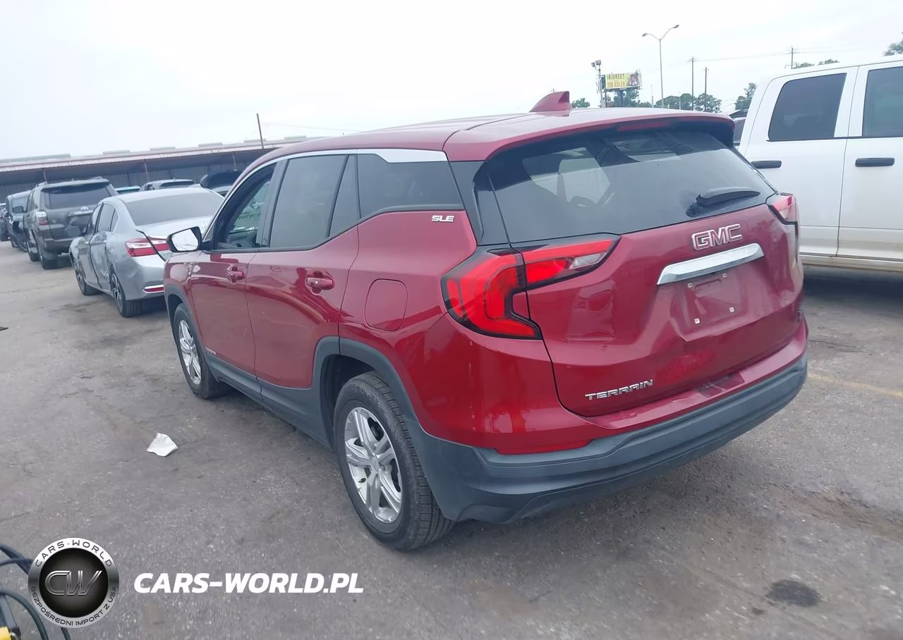 2020 GMC Terrain Fwd Sle VIN:3GKALMEVXLL141077 - 3